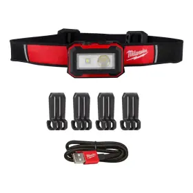 2012r Milwaukee 45858 Rechargeable Magnetic Headlamp And Task Light With 450 Lumens