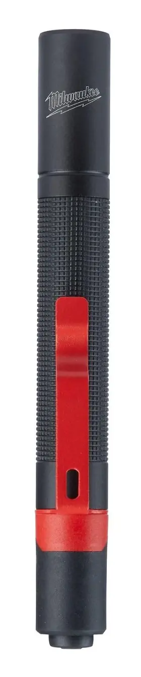 2105 Milwaukee 609631742053 Aluminum 100-lumen Pen Light With Clip
