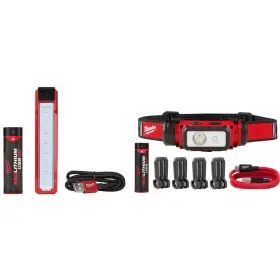 Milwaukee 705353635328 445 Lumens Led Redlithium Usb Rover Pocket Flood Light And 600 Redlithi