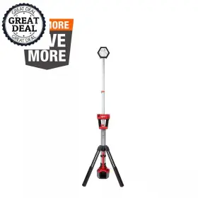 Milwaukee 711181276893 M18 18-volt Lithium-ion Cordless Rocket Dual Power Tower Light Tool-only