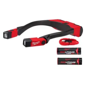 Milwaukee 882346303119 400 Lumens Led Redlithium Rechargeable Neck Light With Extra Usb 3.0 Ah Battery