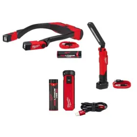 Milwaukee 882346317703 400 Lumens Led Redlithium Rechargeable Light And 550 Usb Stick