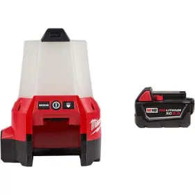 Milwaukee 895101015240 M18 18-volt Cordless 2200-lumen Radius Led Compact Site Light With Flood Mode