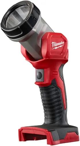 M18tled-0 Milwaukee M18 Plastic Led Torch Red Energy Class A