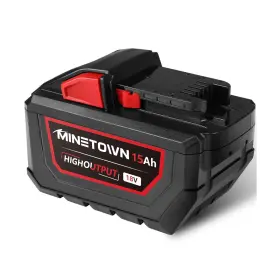 Minetown 717298980418 18v 15ah Lithium Battery Replacement For Milwaukee M18 Compatible Wit