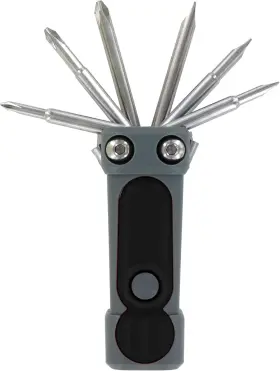 Modern Monkey 722950331033 Mondern 8-in-1 Pocket Toolkit- Dual-light Screwdriver Set