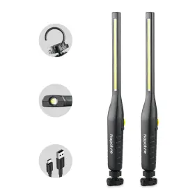 S-585 Napatyre Rechargeable Led Work Light 700 Lumens 4000mah Magnetic Flashlight 360 Rotat