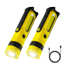 Sdt-666 Napatyre Led Rechargeable Work Light With Magnetic Base 1800mah Flashlight W