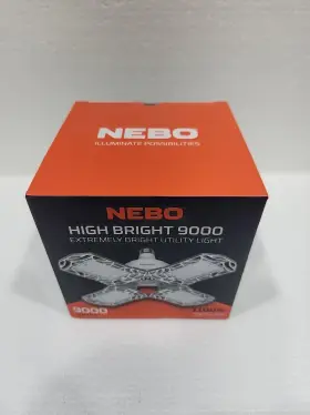 Neb-are-0001 Nebo 645397002215 High Bright 9000 Garage Light With Free Shipping