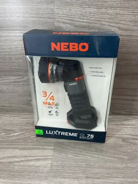 75-mile-beam Nebo Neb-spt-1000 Luxtreme Sl75 .75-mile-beam Rechargeable Spotlight