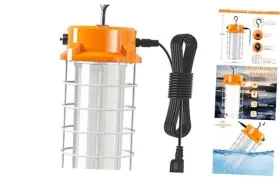 Twl120-01-c New Sunshine 120w Led Temporary Work Light 18000lm 5000k Daylight White Portable Hanging