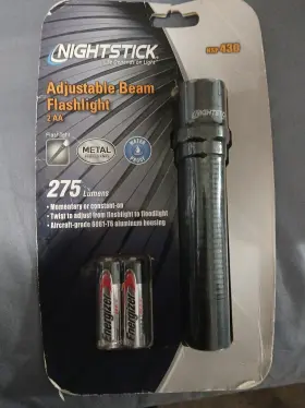 Nsp-430 Nightstick Metal Adjustable Flashlight 275 Lumens