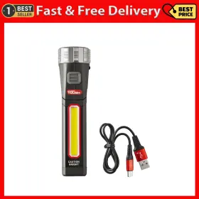 Ningbo Futai Electric Limited 445053023072 Hyper Tough 300 Lumen Rechargeable Work Light With Mini Rotating Head