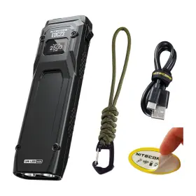 B0dkky877q Nitecore Edc23 Edc Flashlight 2500 Lumen Ultra-slim Flat Shape Usb-c