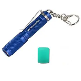 Nitefox 614324696056 K3 Mini Aaa Keychain Flashlight Small Bright Pocket 150 Lumens 3 M