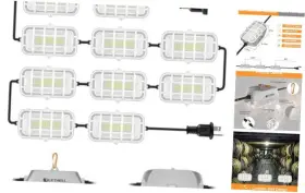 Swd15-10 Niushengshuai 100ft Led Construction String Lights 300w Super Bright 30000lm Work
