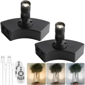 B55-yj-whjgd-2 Novantl Zoomable Spot Lights Indoor Wireless Rechargeable Spotlight Uplighting Indo