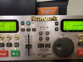 Cdn-34s Numark Tested Working Professional Dual Cd Controller Only No Wires