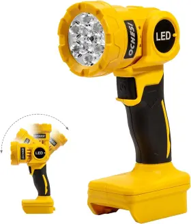 Ochesi 787502540172 Cordless Led Work Light Compatible With Dewalt 20v Max Battery 1000lm Handheld