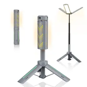 8206 Odistar ‎ Lp-a10-gray Rechargeable 8000mah Camping And Work Light With Adjustable Stand 3.4 Ft 300