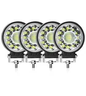 99wmo Oflegold Led Spot Work Lights 4 Inch Light Pods 99w Round Off Road Driving