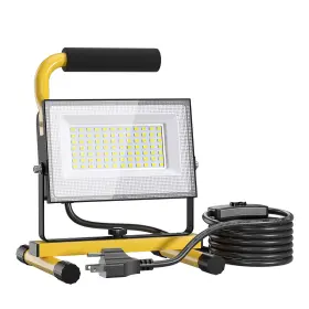 Olafus 631105789073 60w Led Work Lights 6000lm Portable Flood Light With Plug 5000k Daylight I