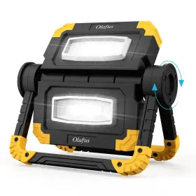 Olafus 974036280825 Work Light Rechargeable 2000 Lm Portable Lights 360 Rotation F