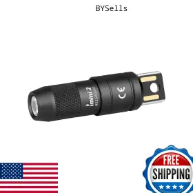 B0c54zh8ww Olight Imini 2 Rechargeable Keychain Flashlight 50 Lumens Edc Compact Black