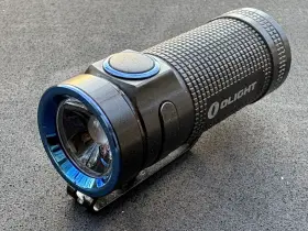 G11071439 Olight S Mini Baton Thunder Grey Limited Edition Rare Discontinued Flashlight