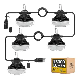 Es05 Omlite Aluminum Shell Construction String Lights 50ft 125w Linkable Etl Listed S