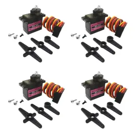 Mg90s Onyehn Z031 Metal Geared Micro Servo Motor 14g Kit For Rc Car Robot Hel