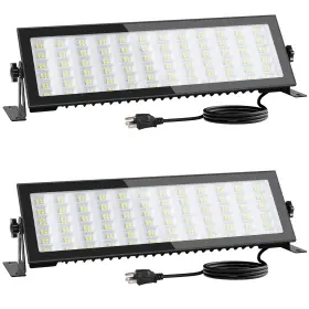 Wlm410-fla-120w-01 Oooled 2 Pack Led Shop Lights 120w 15600lm 6000k Super Bright Work Light Ip66