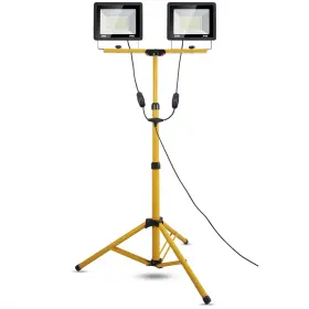 Sd055 Orhomelife 100w Led Work Light With Stand 10000 Lumens Ip66 Waterproof Adjust