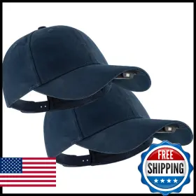 B0ft1thcx3 Panther Vision Powercap Led Baseball Cap With Built-in Light 2-pack Navy 2.5 Ipx4 Headlamp