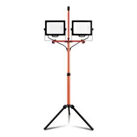 Parmida Led Technologies 810360033835 Dual-head Work Light 6ft Adjustable Tripod Stand 20 000 Lumen