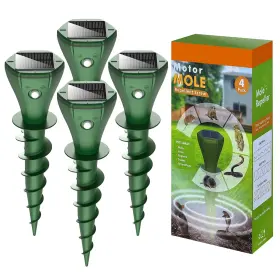 Ar08m Parquet Solar Pest Repeller Stakes 4 Pack Outdoor Garden And Lawn Ground Stake