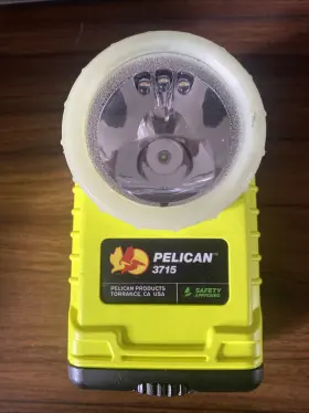 3715 Pelican 019428179274 Safety-approved Right-angle Led Flashlight Firefighter Light Usa