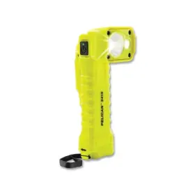 034150-0361-245 Pelican 3415 Led Right Angle Light 3 Aa 258 Lumens Hi-vis Yellow - 1 Per Ea
