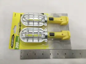Performax 695134064136 2 New Small Battery Operated Work Lights 200 Lumens Magnetic Base Swivel Hook