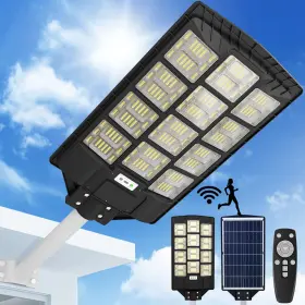 8619 Pevoros Solar Street Lights Outdoor Waterproof 1200w/100000lm Led Ligh