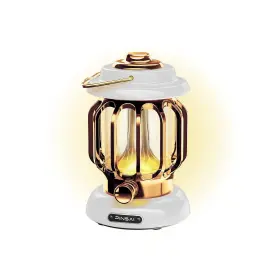 Pinsai 767791264867 Led Camping Lantern Rechargeable Retro Metal Light Battery Powered Ha