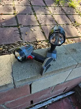 Pcl180l Porter-cable 2 Pieces Cordless 18v Flashlight Work Light - Great