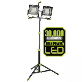 Powersmith 445035042039 30 000 Lumens Dual-head Led Work Light With Tripod