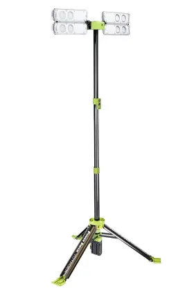 Pvlr8000a Powersmith 811285021891 Voyager 8000 Lumen Collapsible Cordless Tripod Led Work