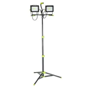 Powersmith 811285022539 14 000 Lumens Dual Head Bright Led Work Light With Durable Tripod And 9 Ft. Cord