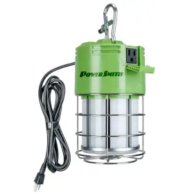 Ptlh59-60 Powersmith 811285022584 7 200 Lumens 60-watt High Bay Temporary Job Site Led Wor