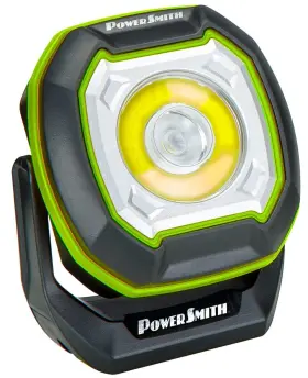 Powersmith 811285022621 Work Light Rechargeable Flashlight 800 Lumen 180 Kickstand With Magnetic Ba