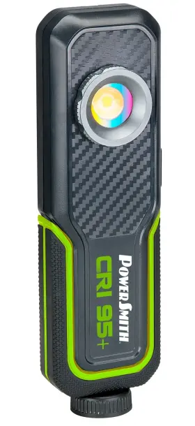 Powersmith 811285022638 500 Lumen Rechargeable Led Colormatch Cri 95 Inspection Light With Two Color Te