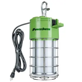 Ptlh59-100 Powersmith Jobsite Work Led Lighting Hanging 10-ft Power Cord With 360-degree