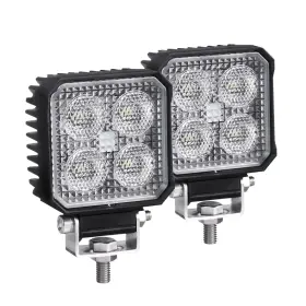 90372403 Primelux 2.8 Inch 48w 5500lm Led Work Lights For Truck Ip67 Waterproof 12v Flood